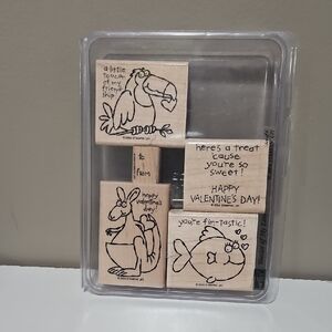 Toucan of my Love Set of 5 Stampin Up Rubber Stamp Set